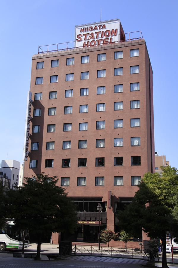 Niigata Station Hotel Exteriör bild